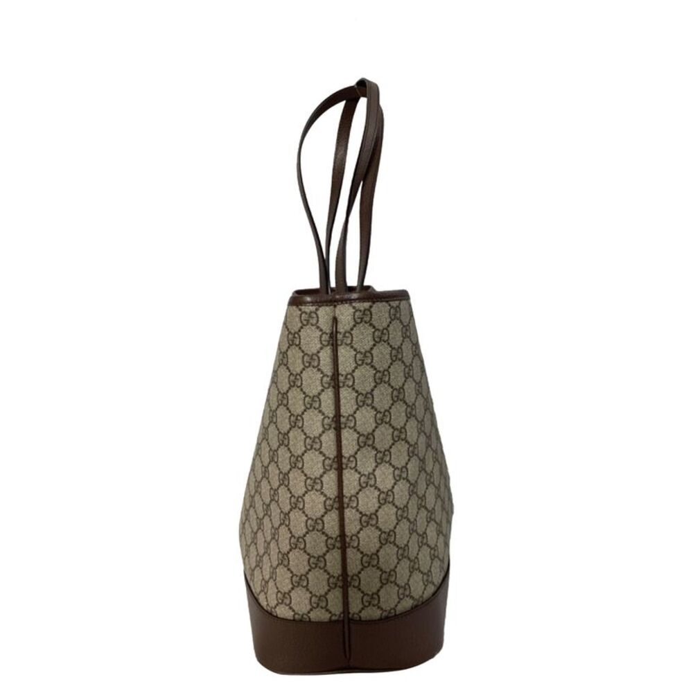 Gucci Brown and Cream Tote Bag - Picture 3 of 15